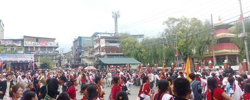 साकेला उभौली ५०८५ को समापन धरान–१७ स्थीत साकेला साँस्कृतिक पार्कमा हुँदै