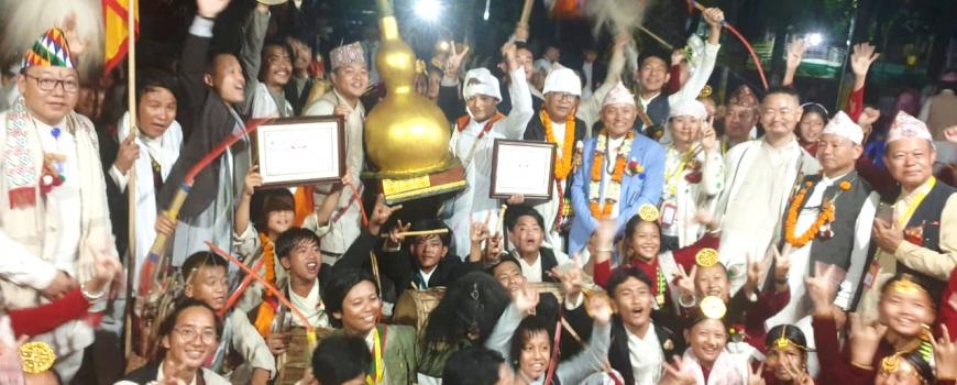 प्रतियोगितात्मक साकेला शिली प्रदर्शनीमा किराया धरान-१५ प्रथम 